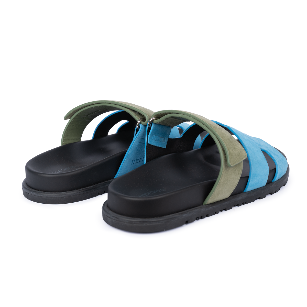 HMS Chypre Sandal Bleu Cameo / Vert Celadon