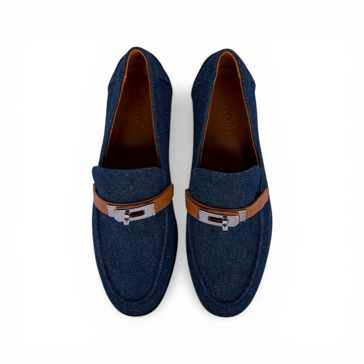 HMS Destin Loafer Bleu Brut / Gold