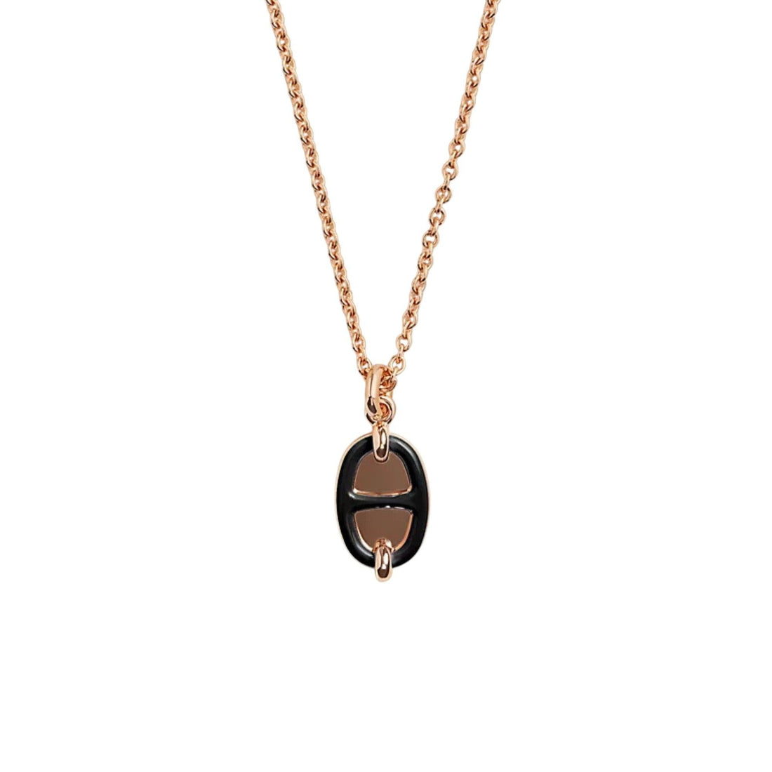 HMS Mini Maillon Pendant, Noir