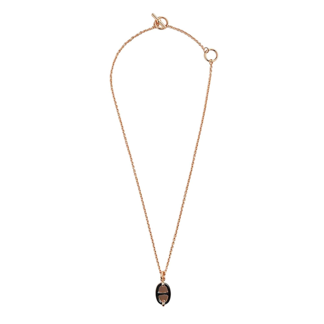 HMS Mini Maillon Pendant, Noir