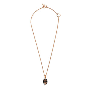 HMS Mini Maillon Pendant, Noir