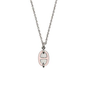 HMS Mini Maillon Pendant, Rose Candeur