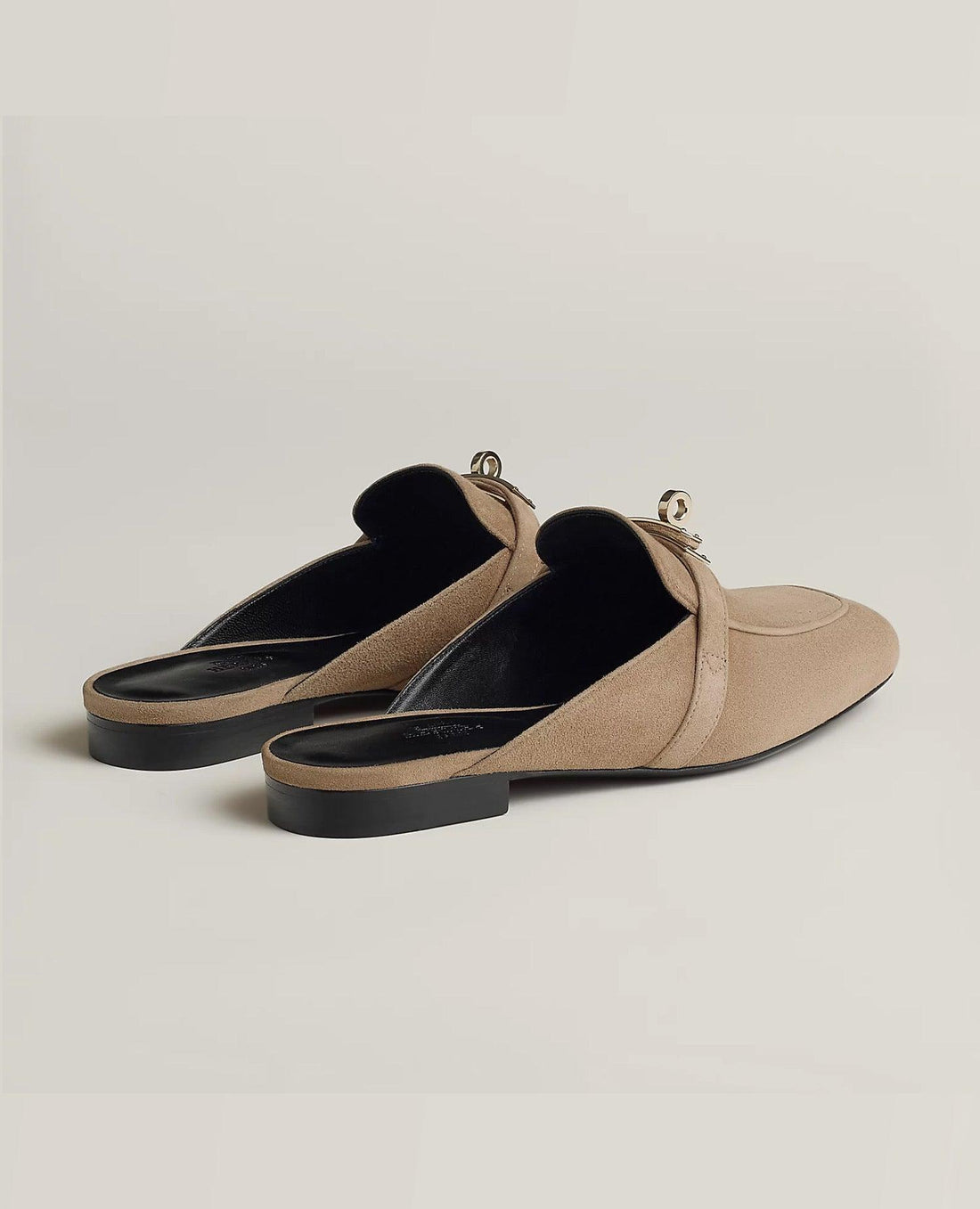 HMS Oz Mule Beige Sable Black Sole