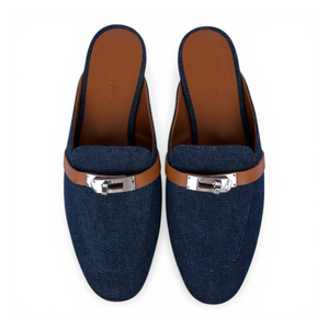 HMS Oz Mule Bleu Brut / Gold