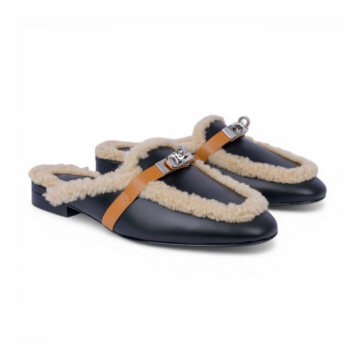 HMS Oz Mule Noir / Naturel