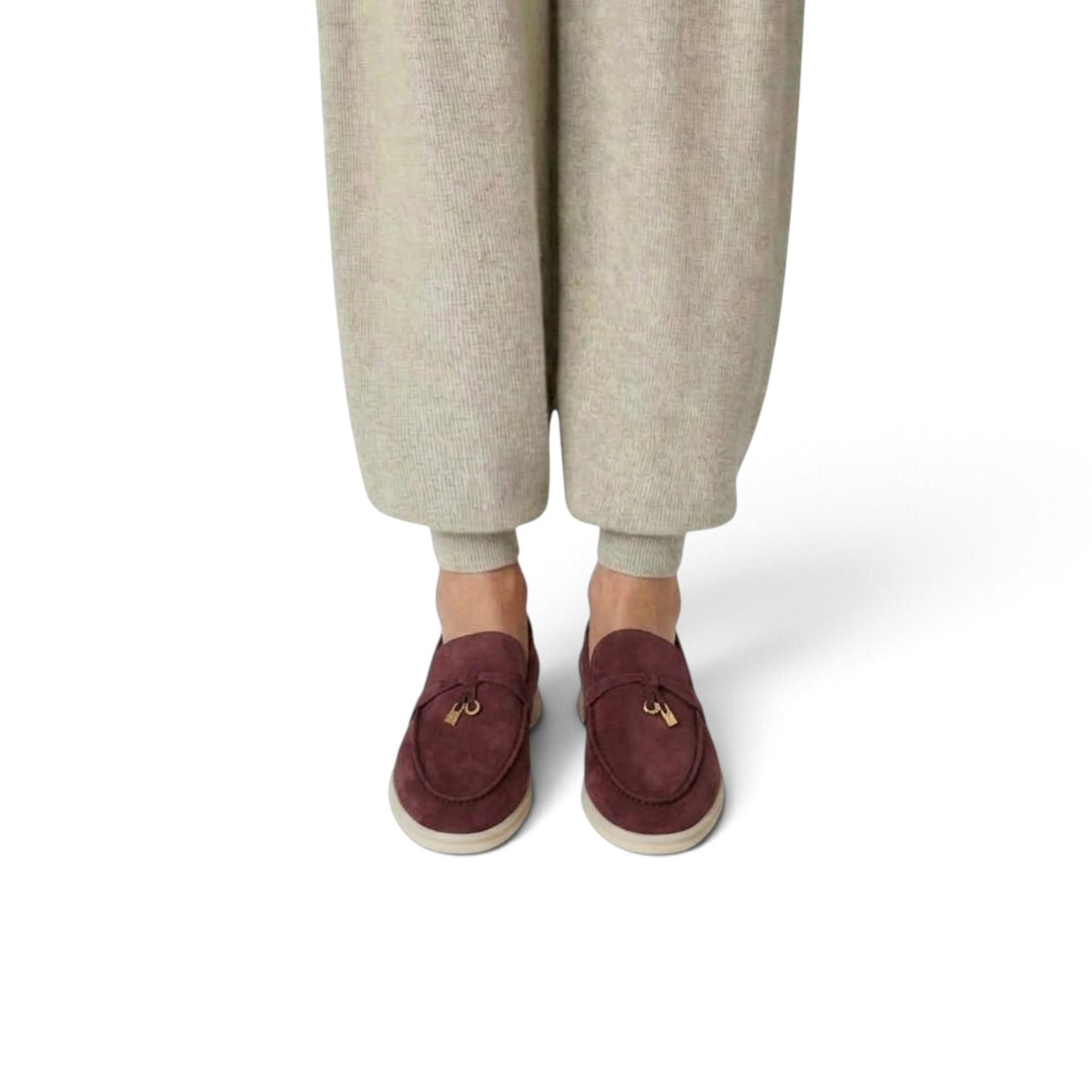 LP Summer Charms Walk Loafers Oxblood