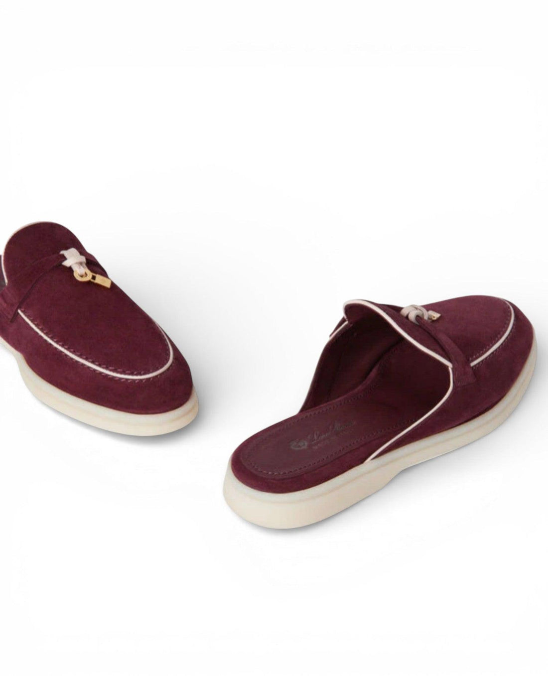 LP Babouche Charms Walk Loafers Azuki Beans
