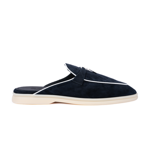LP Babouche Charms Walk Loafers Navy Blue