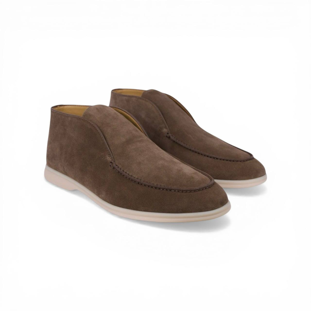 LP Open Walk Suede Boots Brown