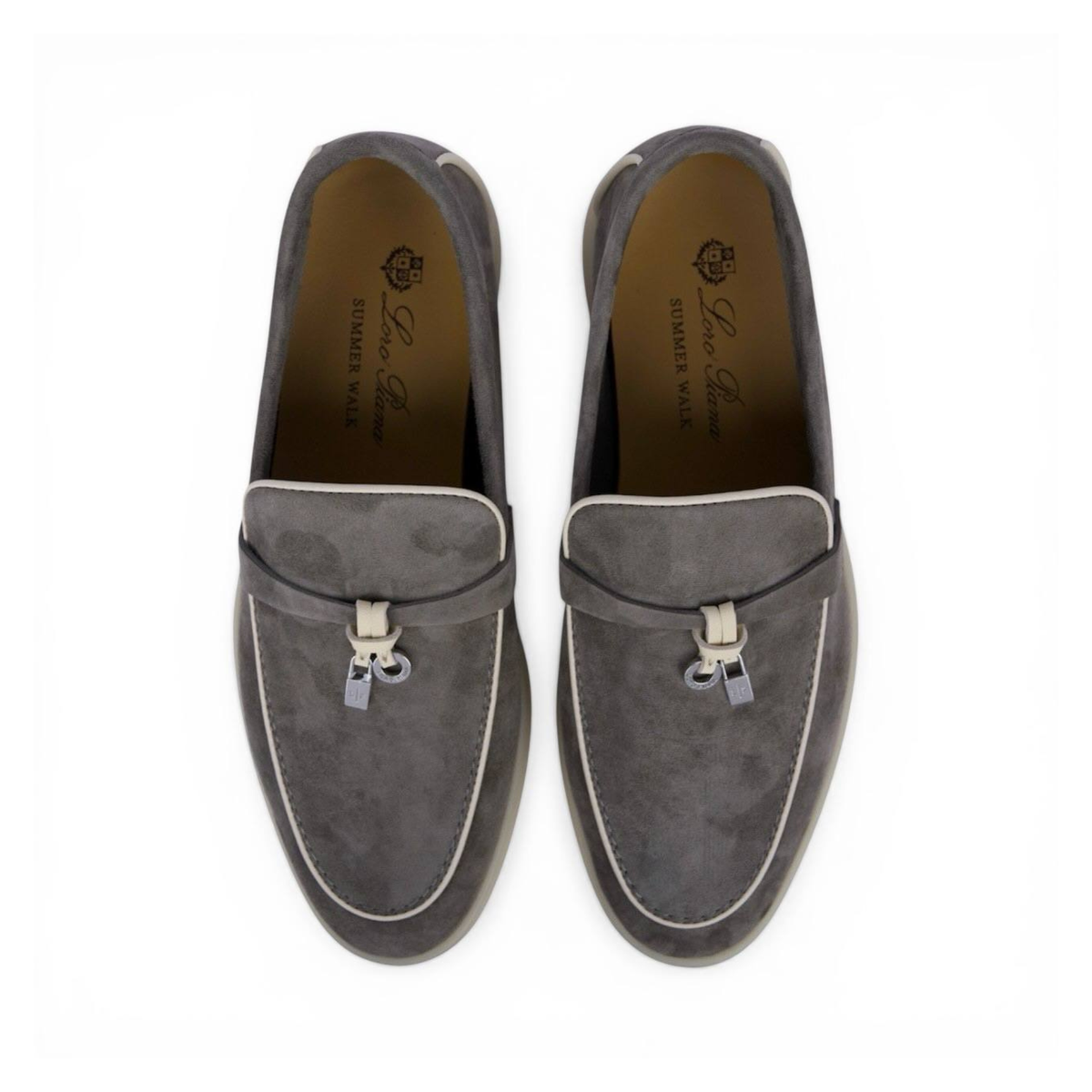 LP Summer Charms Walk Loafers Cofee & White