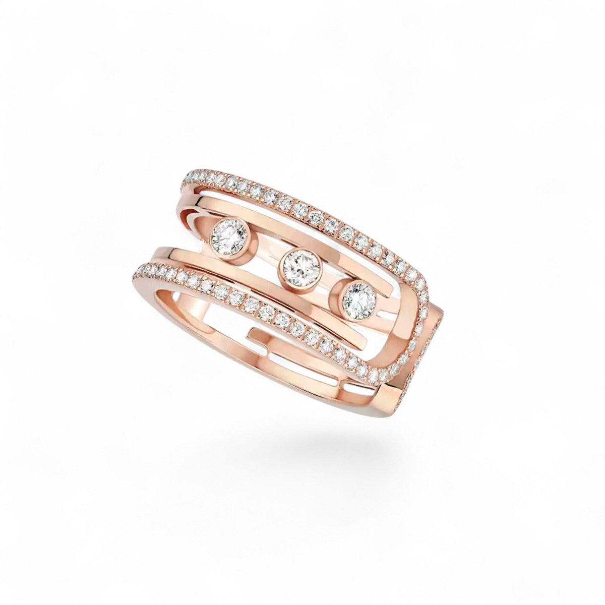 MSK Move 10TH Ring Rose Gold