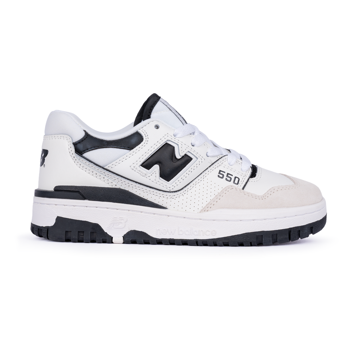 NB 550 White Navy