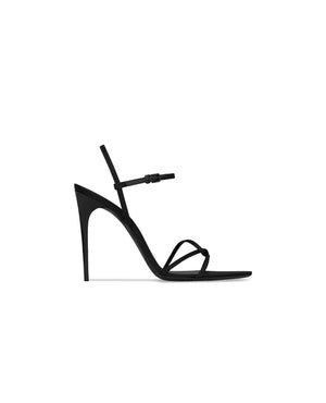 STL Clara Sandals in Crepe Satin