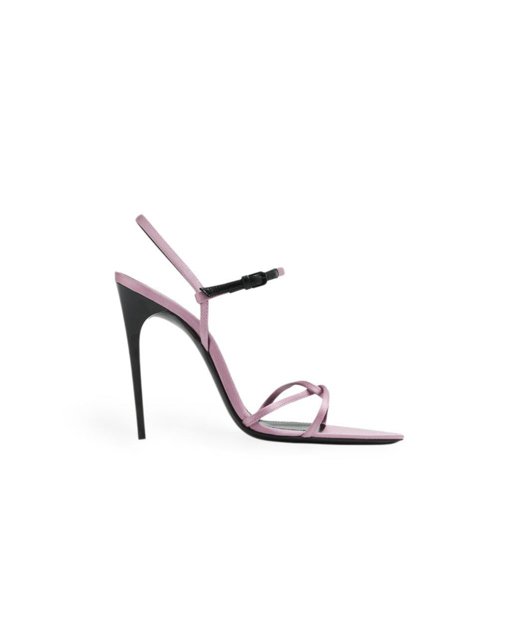 STL Clara Sandals in Silk Satin