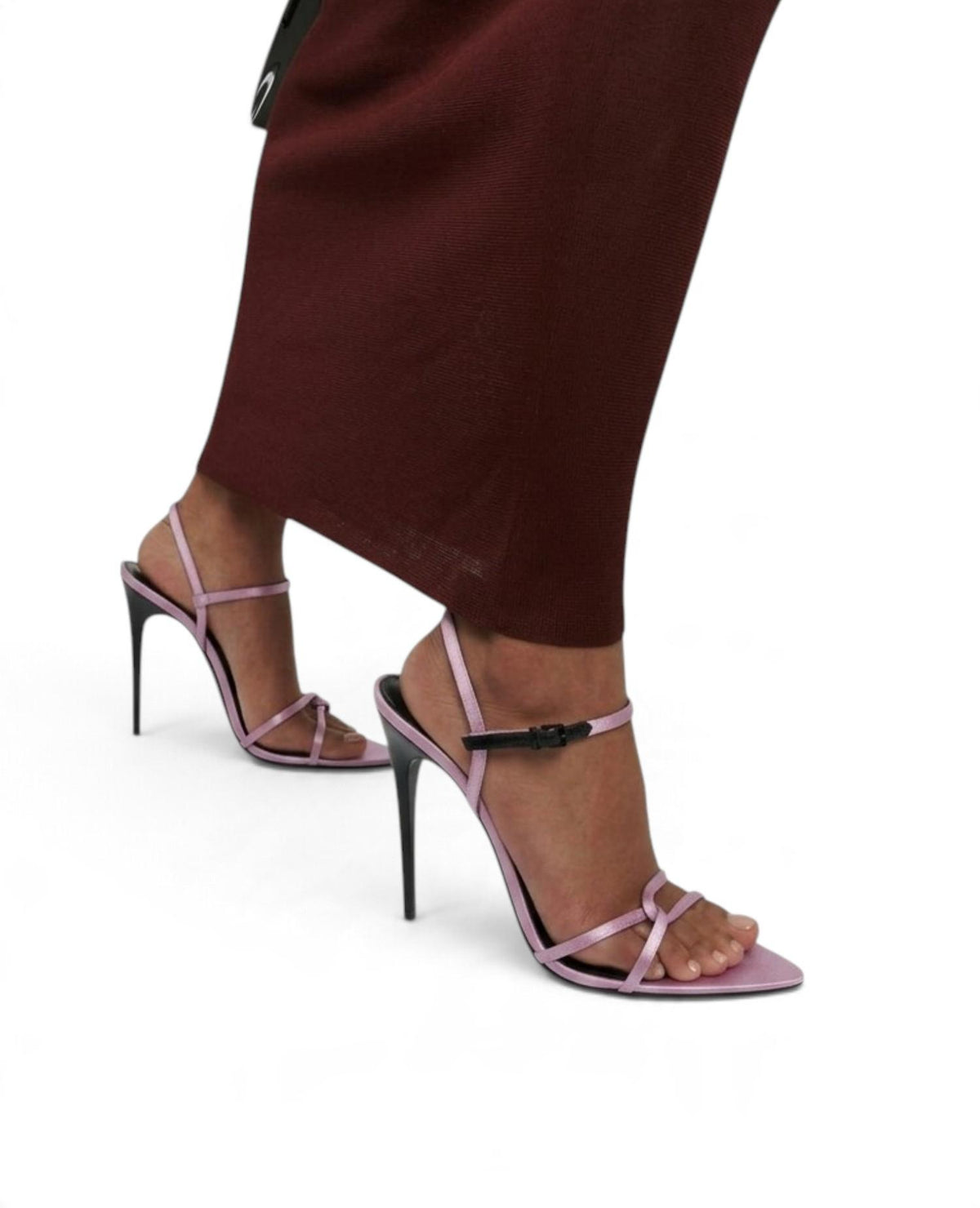 STL Clara Sandals in Silk Satin