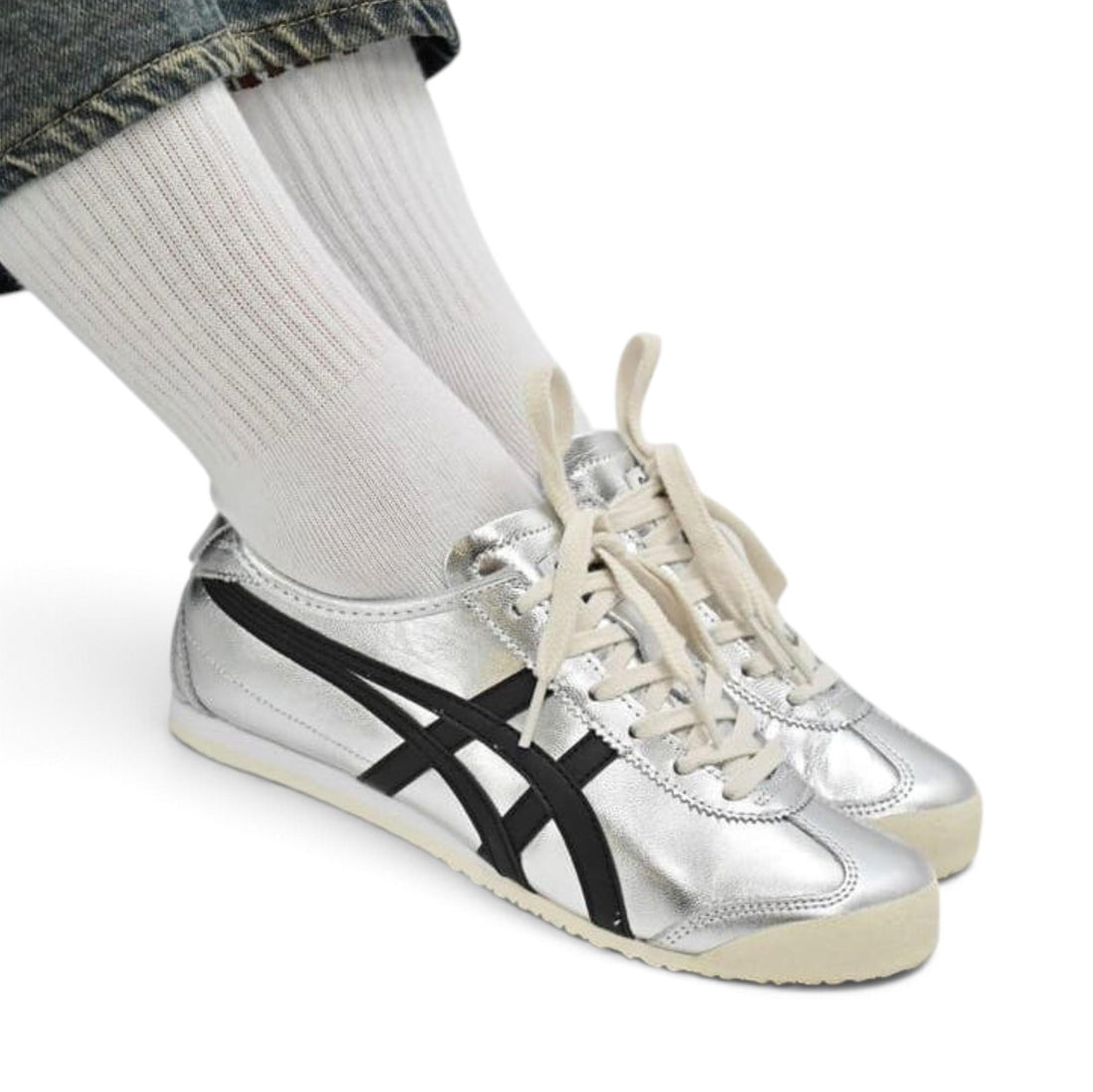 Onitsuka Tiger Mexico 66 Pure Silver/Black
