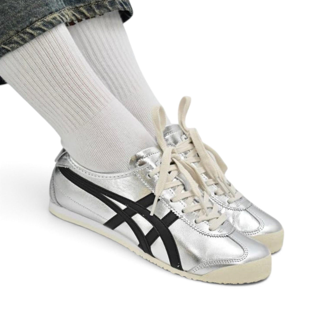 Onitsuka Tiger Mexico 66 Pure Silver/Black