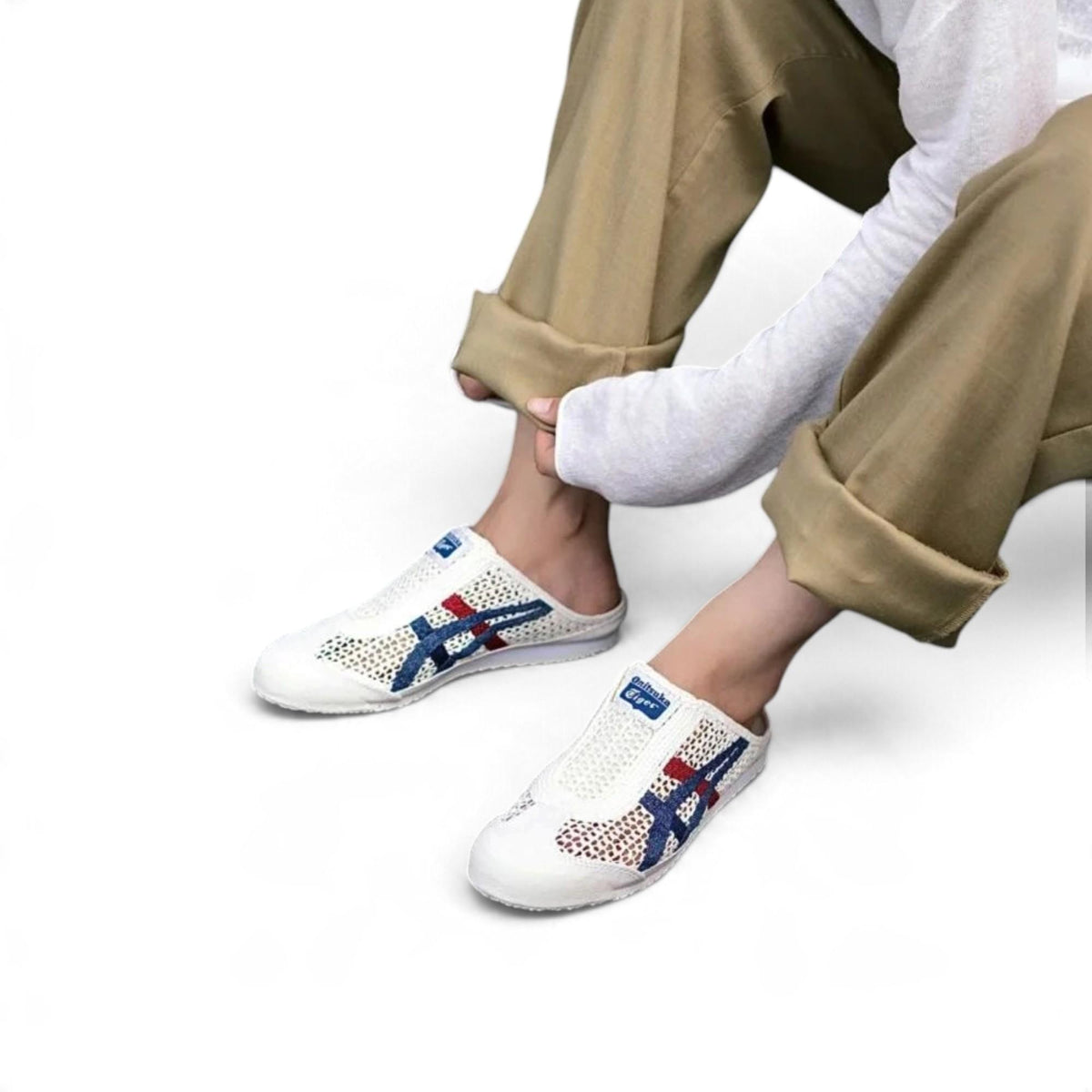 Onitsuka Tiger Mexico 66 Sabot Cream/Mako Blue