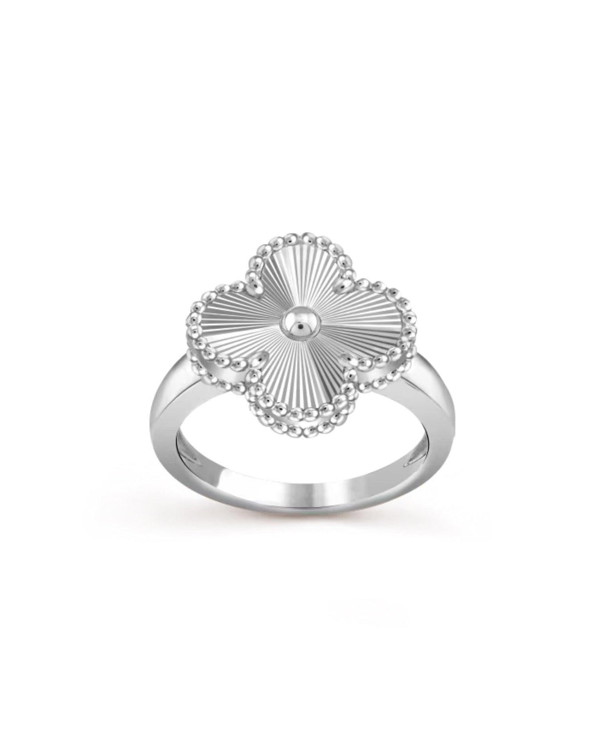 VCF Vintage Alhambra Ring, white gold