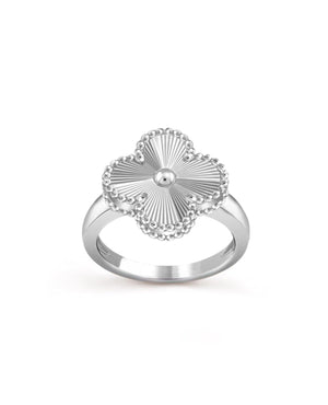 VCF Vintage Alhambra Ring, white gold